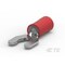 Te Connectivity Fork Terminal, #10 Stud Size, 16 AWG, 300 V, Nylon Insulated, Red 52931-1 - alternate 1